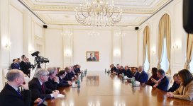 Prezident İlham Əliyev Dünya Xəbər Agentliklərinin V Konqresinin bir qrup iştirakçısını qəbul edib (FOTO) (YENİLƏNİB-4)