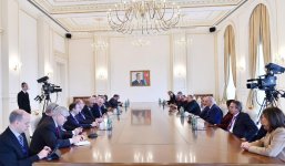 Prezident İlham Əliyev Dünya Xəbər Agentliklərinin V Konqresinin bir qrup iştirakçısını qəbul edib (FOTO) (YENİLƏNİB-4)