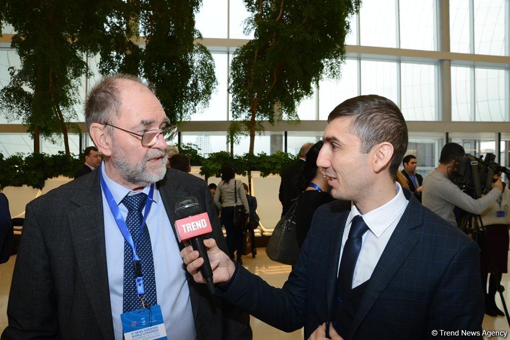 Baş katib: Dünya Xəbər Agentliklərinin V Konqresi Azərbaycanın dünya mediasının inkişafına töhfəsidir(FOTO)
