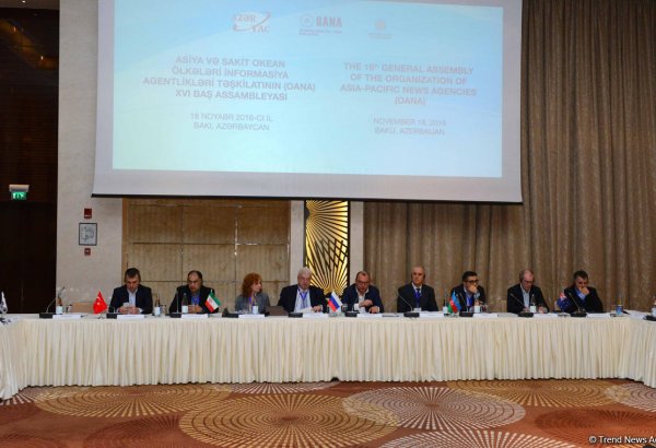 Bakıda OANA-nın XVI Baş Assambleyası çərçivəsində mükafatlar təqdim olunub (FOTO)