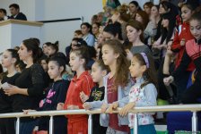 Bədii gimnastika üzrə 23-cü Azərbaycan birinciliyi və 3-cü Bölgələrarası Kubokun qalibləri mükafatlandırılıb (FOTO)