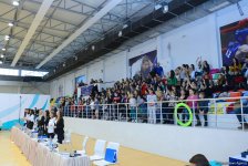 Bədii gimnastika üzrə 23-cü Azərbaycan birinciliyi və 3-cü Bölgələrarası Kubokun qalibləri mükafatlandırılıb (FOTO)