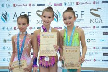 Bədii gimnastika üzrə 23-cü Azərbaycan birinciliyi və 3-cü Bölgələrarası Kubokun qalibləri mükafatlandırılıb (FOTO)