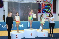 Bədii gimnastika üzrə 23-cü Azərbaycan birinciliyi və 3-cü Bölgələrarası Kubokun qalibləri mükafatlandırılıb (FOTO)