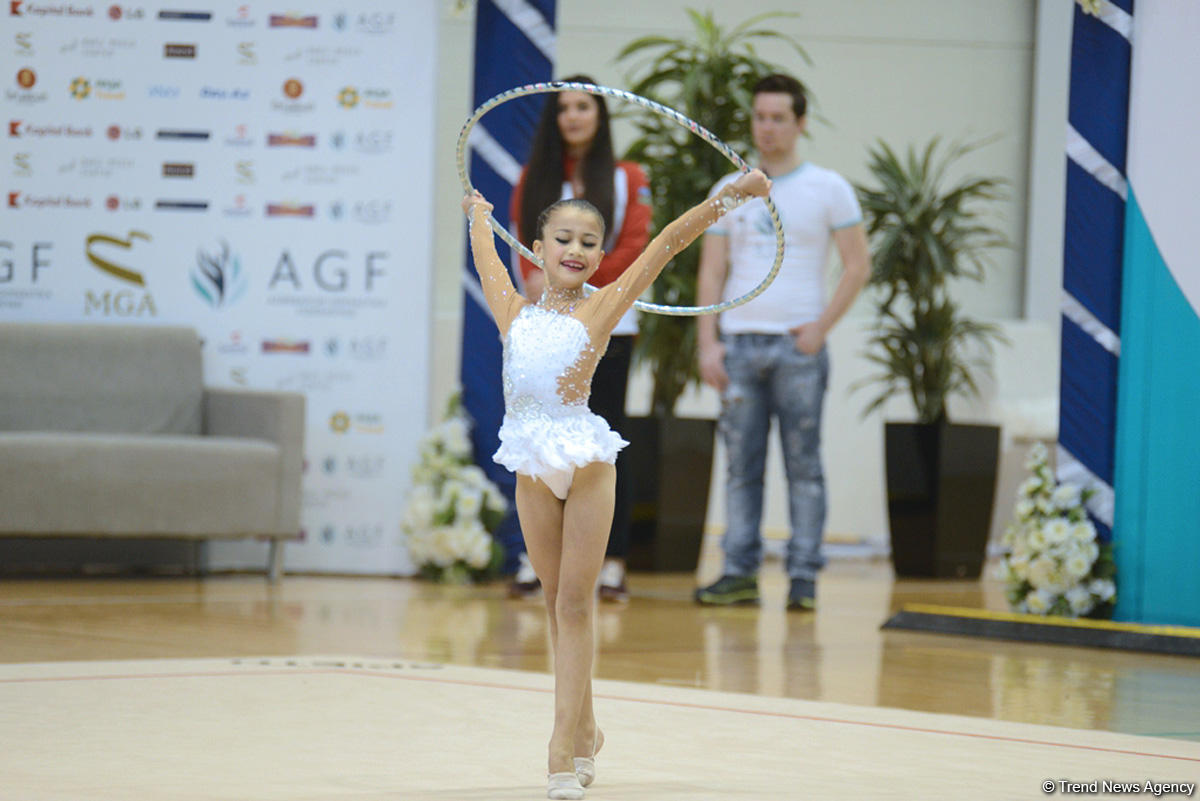 Mingəçevirdə bədii gimnastika üzrə XXIII Azərbaycan birinciliyi və III Bölgələrarası Kubok keçirilir (FOTO)
