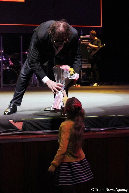 Qriqori Lepsin Bakıda konserti və ya hər bir səsdə şarm, ekspressiya və güc olanda... (FOTO)