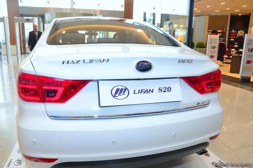 Bakıda "Naz Lifan"ın yeni modeli təqdim edilib (FOTO)