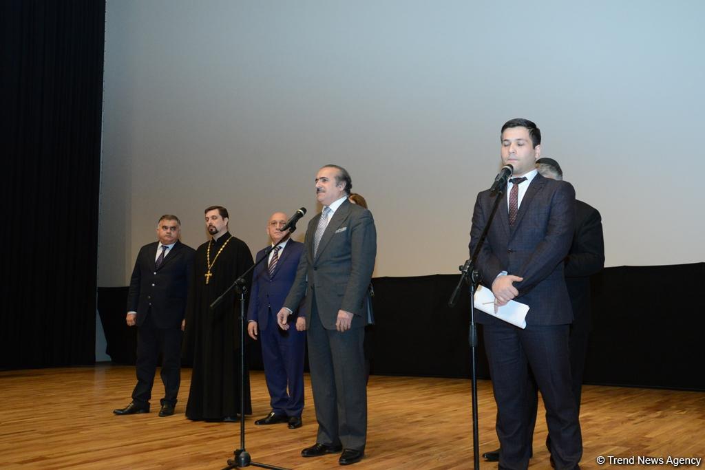 Trend İnformasiya Agentliyinin dəstəyi ilə “Vandalizm” sənədli filminin təqdimatı keçirilib (FOTO)