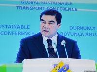 Qurbanqulu Berdiməhəmmədov: Türkmənistanın nəqliyyat strategiyası üzünmüddətli xarakter daşıyır