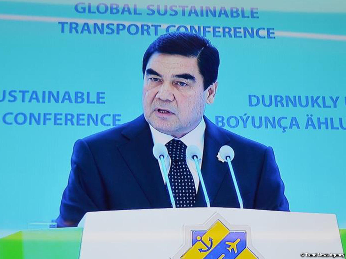 Qurbanqulu Berdiməhəmmədov: Türkmənistanın nəqliyyat strategiyası üzünmüddətli xarakter daşıyır