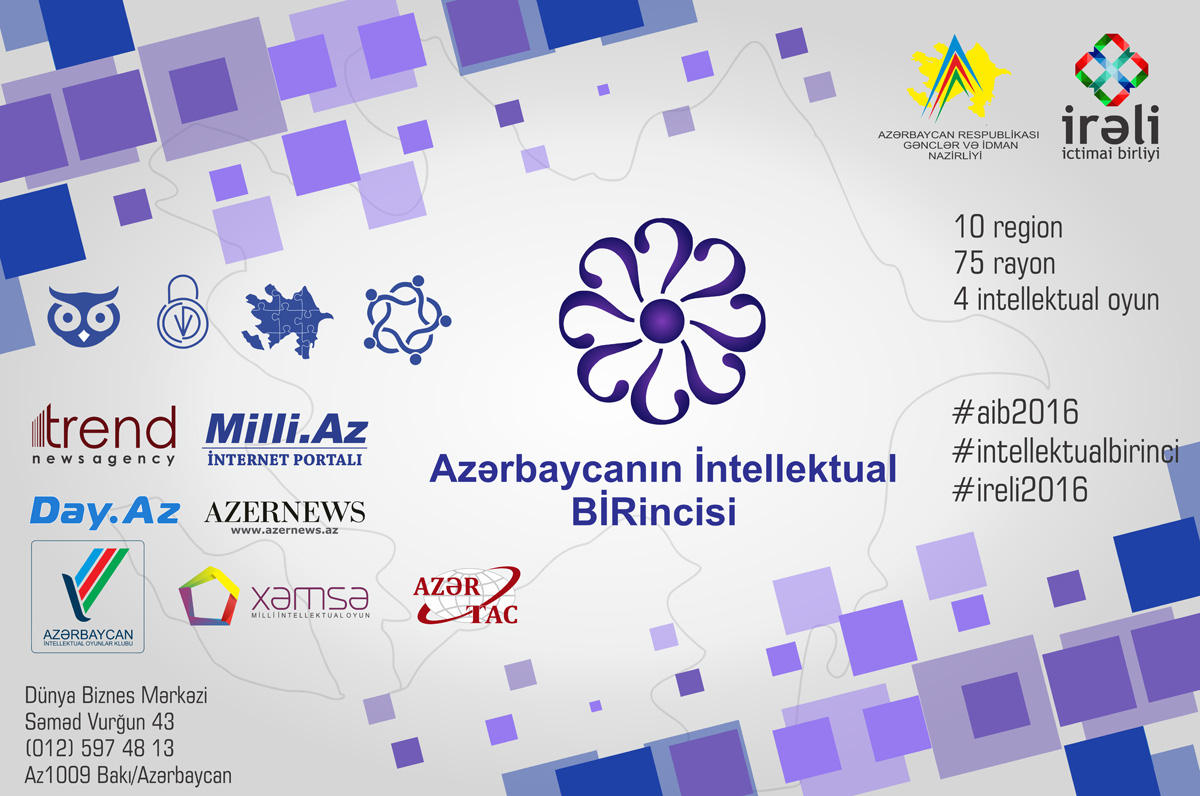 "Azərbaycanın İntellektual BİRincisi" layihəsinə start verilib (FOTO)