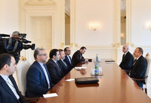 Prezident İlham Əliyev İranın rabitə və informasiya texnologiyaları nazirini qəbul edib (FOTO) (YENİLƏNİB)