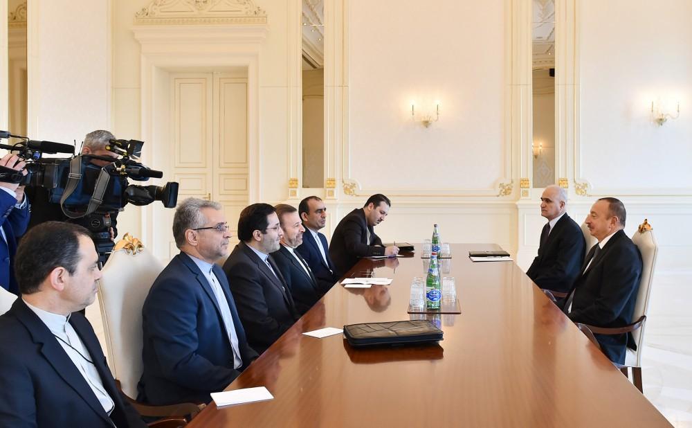 Prezident İlham Əliyev İranın rabitə və informasiya texnologiyaları nazirini qəbul edib (FOTO) (YENİLƏNİB)