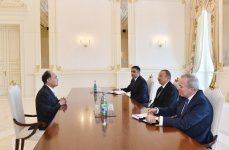 Prezident İlham Əliyev Beynəlxalq Telekommunikasiya İttifaqının baş katibini qəbul edib (FOTO) (YENİLƏNİB)