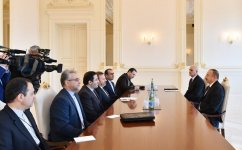Prezident İlham Əliyev İranın rabitə və informasiya texnologiyaları nazirini qəbul edib (FOTO) (YENİLƏNİB)