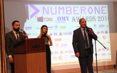 Bakıda “Number One” Beynəlxalq mükafatlandırma mərasimi keçirilib (FOTO)