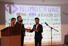 Bakıda “Number One” Beynəlxalq mükafatlandırma mərasimi keçirilib (FOTO)