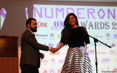 Bakıda “Number One” Beynəlxalq mükafatlandırma mərasimi keçirilib (FOTO)