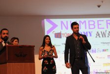 Bakıda “Number One” Beynəlxalq mükafatlandırma mərasimi keçirilib (FOTO)