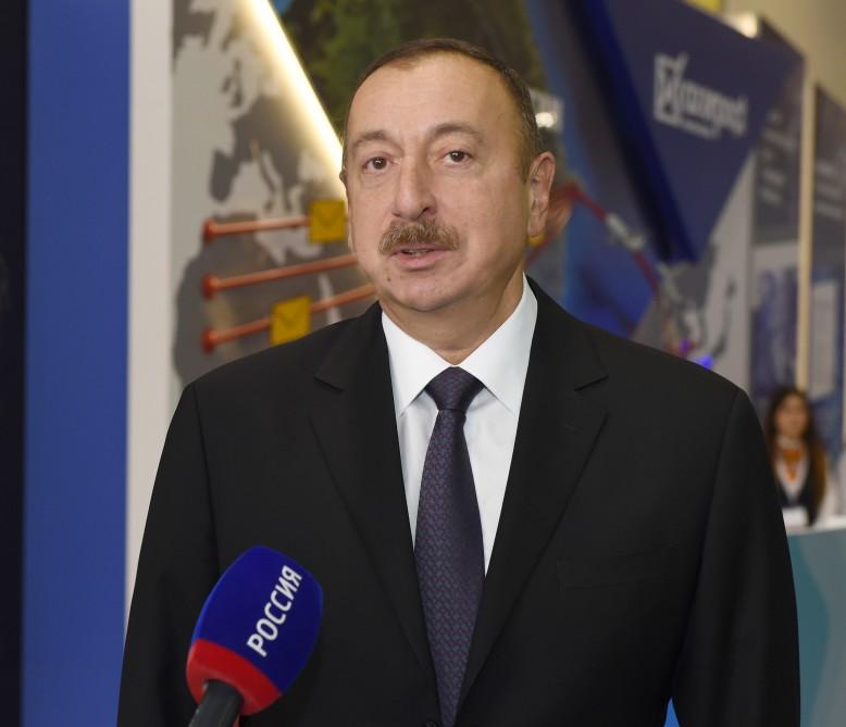Prezident İlham Əliyev “Euronews” və “Rossiya-24” telekanallarının suallarını cavablandırıb (YENİLƏNİB)