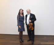 Leyla Əliyeva Heydər Əliyev Mərkəzində Vyana Ştraus Festival Orkestrinin konsertində olub (FOTO)