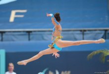 Bədii gimnastika üzrə 23-cü Azərbaycan çempionatı və Bakı birinciliyinə start verildi (FOTO)