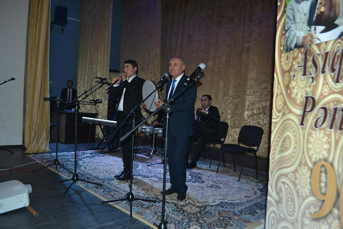 Aşıq Pənahın 90 illik yubileyi ilə bağlı konsert keçirilib  (FOTO)
