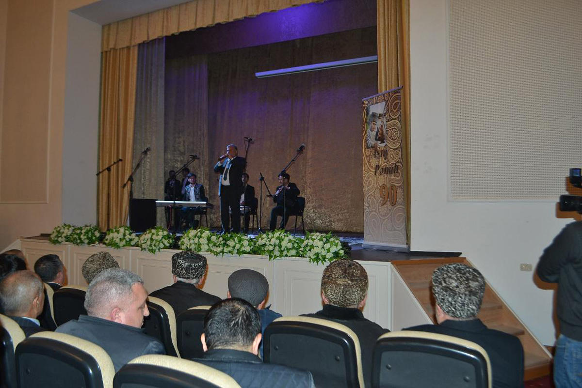 Aşıq Pənahın 90 illik yubileyi ilə bağlı konsert keçirilib  (FOTO)
