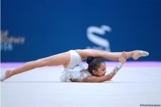 Bədii gimnastika üzrə 23-cü Bakı çempionatı və birinciliyi davam edir (FOTO)