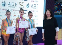Bədii gimnastika üzrə 23-cü Bakı çempionatı və birinciliyində mükafatlandırma mərasimi (FOTO)