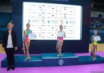 Bədii gimnastika üzrə 23-cü Bakı çempionatı və birinciliyində mükafatlandırma mərasimi (FOTO)
