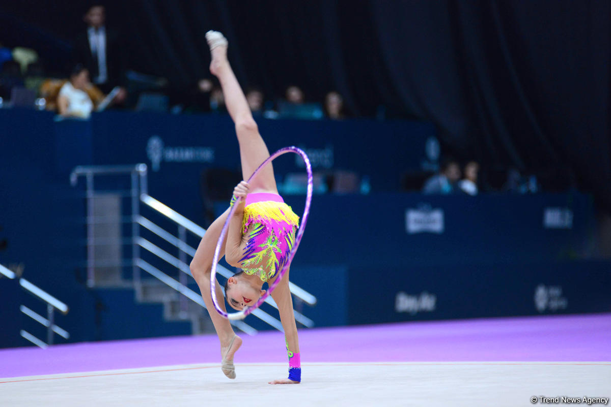 Bədii gimnastika üzrə 23-cü Bakı çempionatı və birinciliyi davam edir (FOTO)