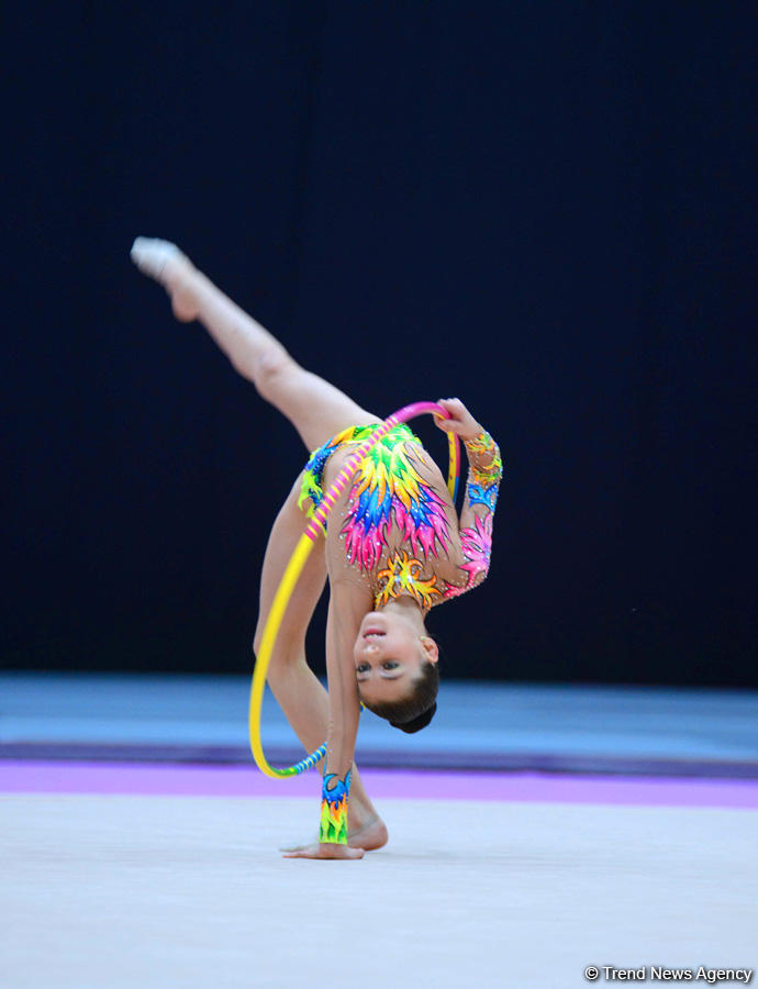 Bədii gimnastika üzrə 23-cü Bakı çempionatı və birinciliyi davam edir (FOTO)