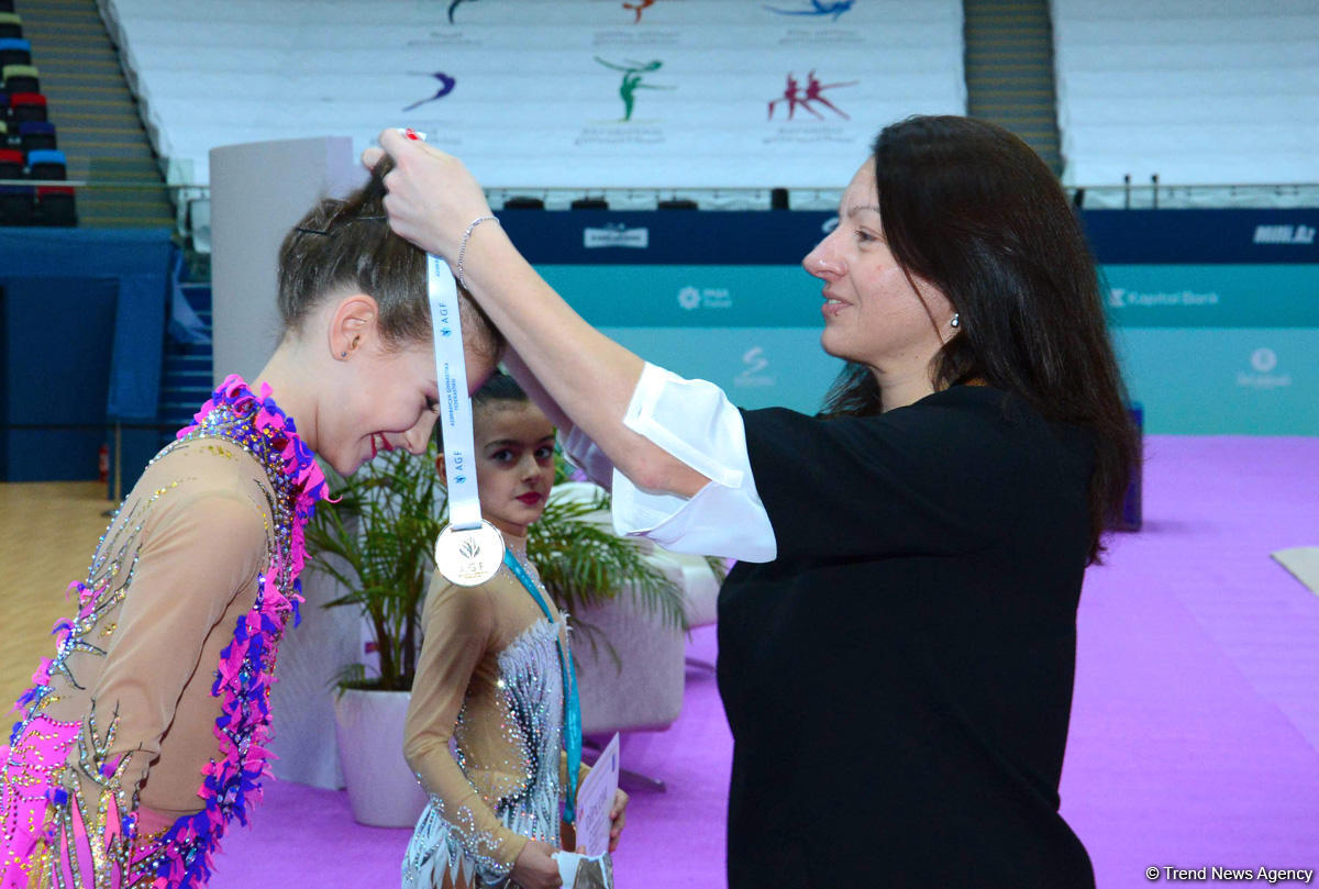 Bədii gimnastika üzrə 23-cü Bakı çempionatı və birinciliyində mükafatlandırma mərasimi (FOTO)