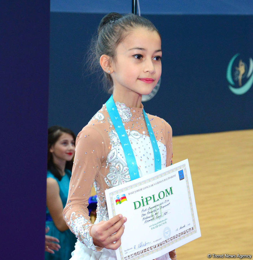 Bədii gimnastika üzrə 23-cü Bakı çempionatı və birinciliyində mükafatlandırma mərasimi (FOTO)