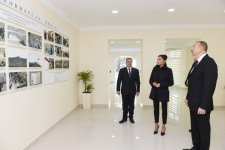 Prezident İlham Əliyev və xanımı Mehriban Əliyeva Tərtərdə Şahmat Məktəbinin yeni binasının açılışında iştirak ediblər (FOTO)