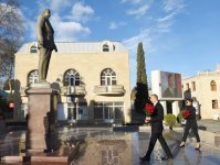 Prezident İlham Əliyev və xanımı Mehriban Əliyeva Tərtər rayonuna səfərə gəliblər (FOTO)