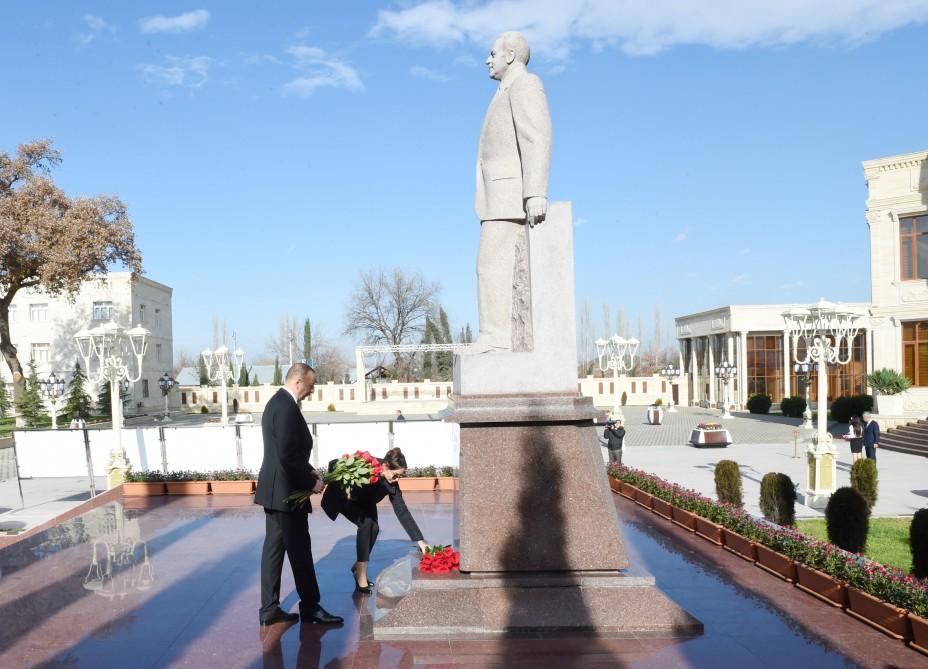 Prezident İlham Əliyev və xanımı Mehriban Əliyeva Ağdam rayonuna gəliblər (FOTO)