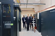 Prezident İlham Əliyev və xanımı RYTN-nin Regional Data və Beynəlxalq Kommutasiya mərkəzlərinin açılışında iştirak ediblər (YENİLƏNİB) (FOTO)