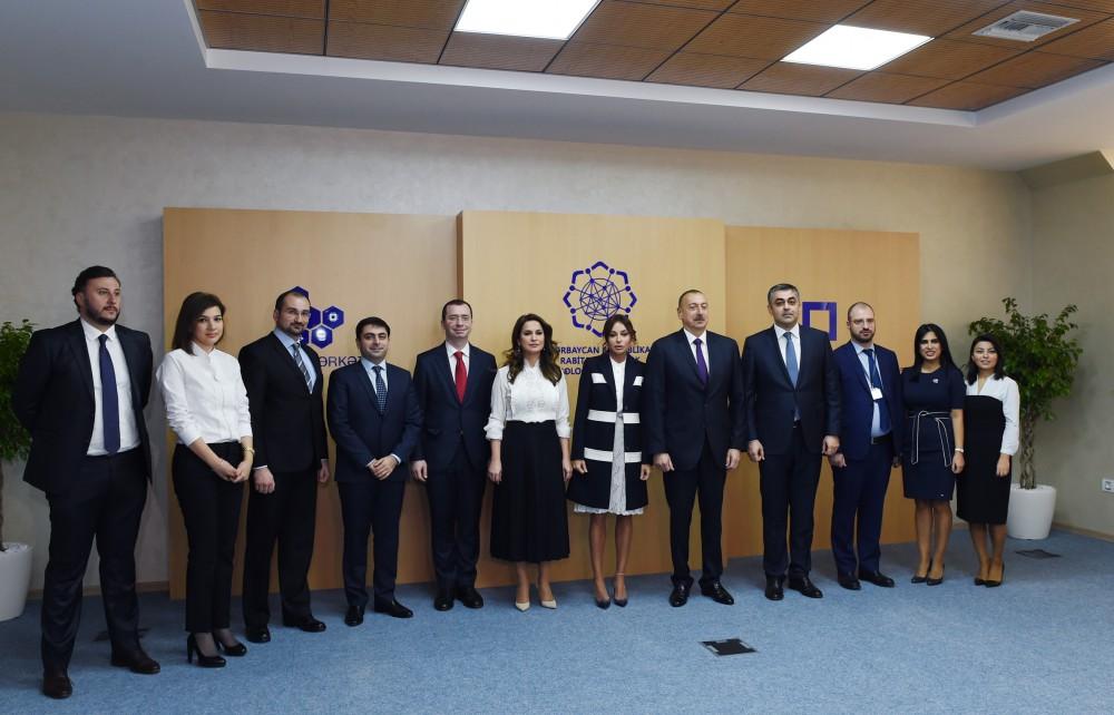 Prezident İlham Əliyev və xanımı RYTN-nin Regional Data və Beynəlxalq Kommutasiya mərkəzlərinin açılışında iştirak ediblər (YENİLƏNİB) (FOTO)