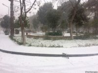 Bakının qar payı (FOTO)