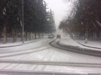 Bakının qar payı (FOTO)