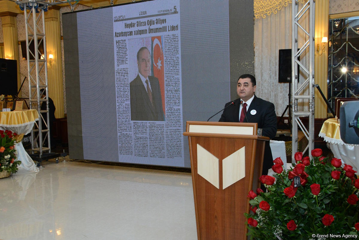 “Kaspi” qəzetinin 135 illiyi münasibətilə tədbir keçirilib (FOTO)