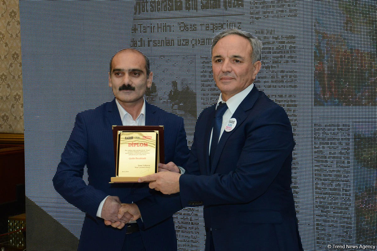 “Kaspi” qəzetinin 135 illiyi münasibətilə tədbir keçirilib (FOTO)
