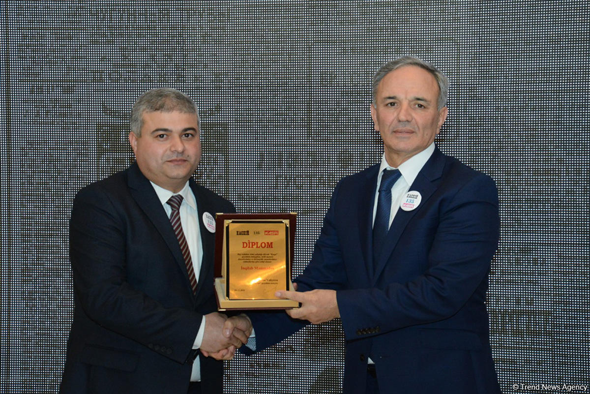 “Kaspi” qəzetinin 135 illiyi münasibətilə tədbir keçirilib (FOTO)