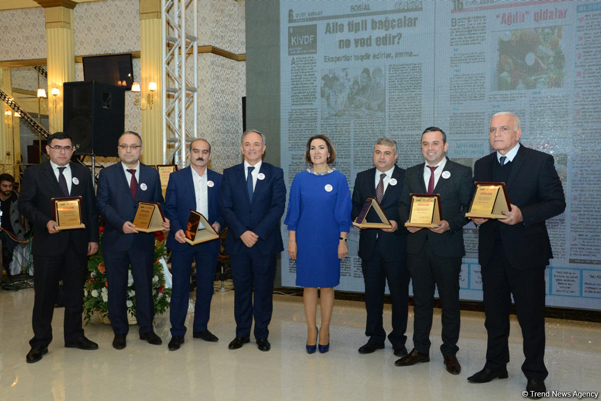 “Kaspi” qəzetinin 135 illiyi münasibətilə tədbir keçirilib (FOTO)