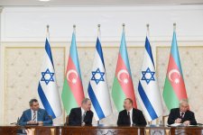 Azərbaycan-İsrail sənədləri imzalanıb (FOTO)