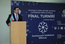 "Azərbaycanın İntellektual BİRincisi" layihəsinin final mərhələsi başa çatıb (FOTO)