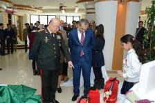 "Fövqəladə hallar uşaqların gözü ilə" uşaq yaradıcılıq müsabiqəsinin qalibləri mükafatlandırılıb (FOTO)