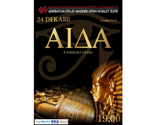 "Aida" operası Opera və Balet Teatrının səhnəsində